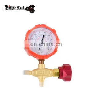 Indicador de pressão digital único para refrigeração e ar condicionado de HVAC com visor de vidro thumbnail-4