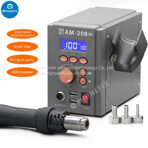 Amaoe AM-208 750W Intelligent Hot Air Gun Desoldering Station thumbnail-1