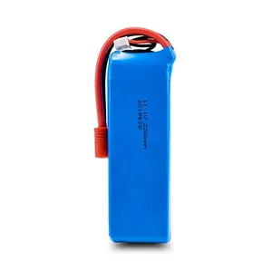 Drone Battery 11.1V 2200mAh 30C 18650 Li-ion Lithium Ion Battery Pack for Aircraft UAV thumbnail-1