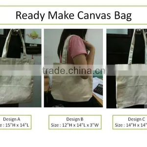 Ladies Canvas Bag thumbnail-2
