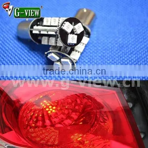 no Error Car Led Turn Light , 12v Car Led S25 Auto Turn Bulb , 1156/7 27smd 5050 Canbus Car Led Lamp thumbnail-6