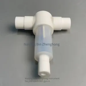 Polytetrafluoroethylene Pfa Isolation Buffer Bottle, High-purity Anti-corrosion Gas Absorption Bottle, Fluororesin Plastic Reaction Bottle thumbnail-1