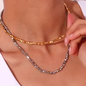 Factory Direct Stainless Steel Necklace With Mill Test Report Standard Compliant Wholesale thumbnail-5