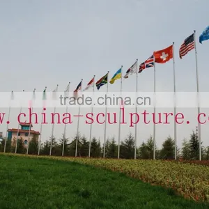 Stainless Steel Flagpole With High Quality for Sale thumbnail-1