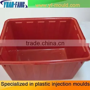 Plastic Collapsible Basket /crate /container /Turnover Box Mould thumbnail-1