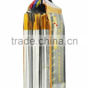 You&Me 3S 11.1V 1300mAh 25C Lithium Polymer Battery For RC Quadcopters RC Models thumbnail-4