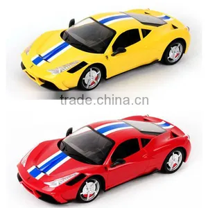 1:14 High Imitation RC Model Racing Car With Steering Wheel With Light and Music, Top Racing rc Car, High Speed Imperial Racing thumbnail-2
