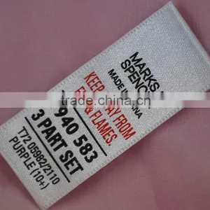 Cheap Price Custom Reliable Quality Printed Cotton Size Label thumbnail-1