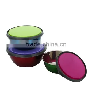 China Tableware Factory Food Garde Lock and Lock Stainless Steel Baby Food Container With Silicone Lid thumbnail-3