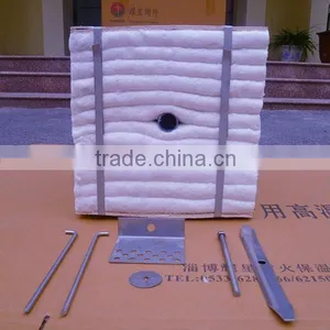 Standard Ceramic Fiber Module Refractory Ceramic Wool Refractory Module thumbnail-1