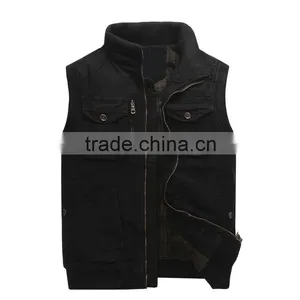 Multi-pockets Clothing Autumn Outdoor Men Vest&waistcoat thumbnail-3