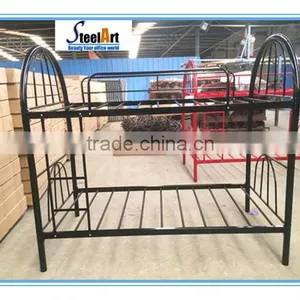 180 KGS Load Capacity Metal Double Decker Bunk Bed,school Domitory Steel Bunk Bed thumbnail-1