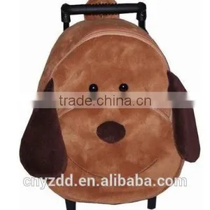 Lovely Kids Trolley Plush School Bag/kids School Bag With Wheels thumbnail-2