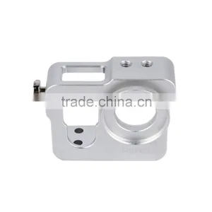 Silver Metal CNC Aluminium Protective Case Shell for Hero4 HERO3+ thumbnail-1