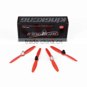 10 Pairs 4045 Red Plastic Propellers With Self-locking Head thumbnail-4