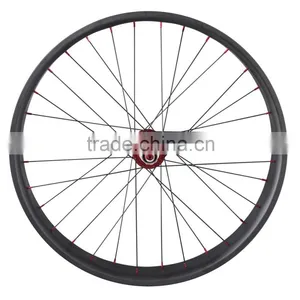 26er Carbon Fatbike Rims 90mm Width Clincher Tubeless Ready Fat Bicycle Wheels thumbnail-2