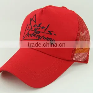 5 Panels Cotton Trucker Caps Embroidery Logo Custom Trucker Cap thumbnail-3