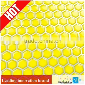 Eco 3d Epoxy Removable Bathroom Tile Sticker/ Crystal Vinyl Wall Sticker thumbnail-1