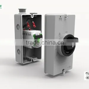 DC Isolator Switch Enclosure IP66 PV Solar -1500V 25A 2pole thumbnail-1