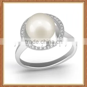 Freshwater Pearl Jewelry 925 Sterling Sliver Rings thumbnail-4