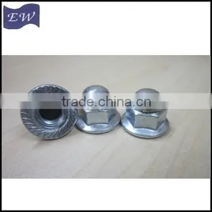 M8 Flange Cap Nut With Serration thumbnail-3