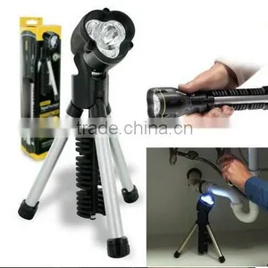 LED Tripod Multi-function Flashlight Worklight Super Bright With Tripod thumbnail-2