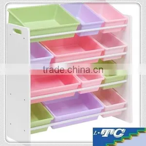 Kids Natural and Primary Toy Organizer and Storage Bins thumbnail-2