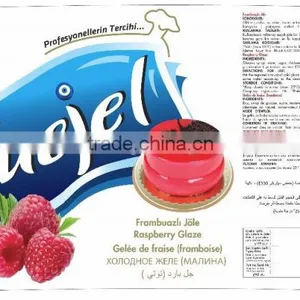 Raspberry Cold Glaze Jelly For Pastry, Cakes thumbnail-4