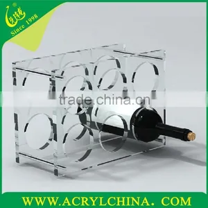 Acrylic Square Wine Rack,oil Display Shelf Lucite,hotel Supplies thumbnail-5