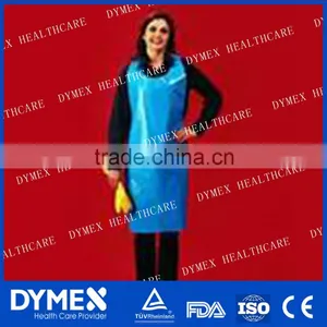Machine Blue Cheap Disposable Nonwoven PE Apron thumbnail-1