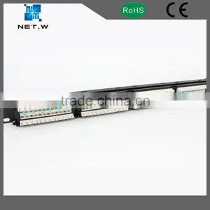LED Light Cat6 Patch Panel Network, Cat6 Patch Panel 24 Port thumbnail-4