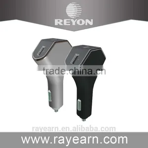 REYON Newest Private Mode 7.2A 3 USB Phone Car Charger for Iphone,ipad,samsung Etc. /3 Usb Quick Charge 2.0 Car Battery Charger thumbnail-1
