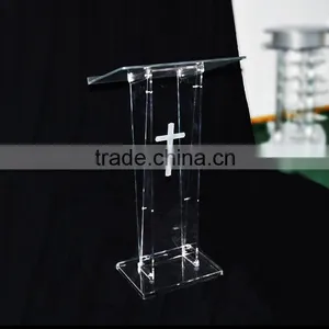 High-grade Clear Plexiglass Acrylic Church Pulpit Supplier's Choice thumbnail-3