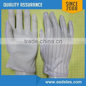 Wholesale Antistatic Nylon Carbon Fiber pu Palm Coating Work Glove thumbnail-1