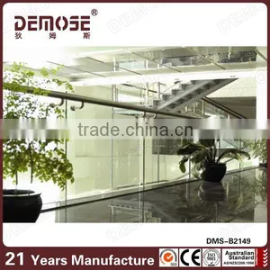 304 316 Stainless Steel Glass Railing for Stairs thumbnail-1