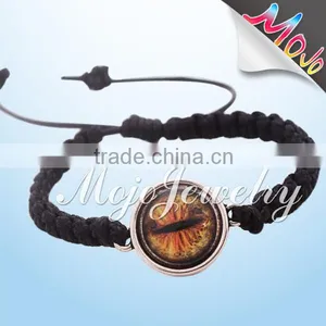 2015 Latest Popular Design Macrame Easters Evil Eye Bracelet for Wholesale thumbnail-3