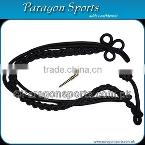 Military Uniform Aiguillette | Double Tip Gold Wire & Silk Uniform Aiguillette thumbnail-6