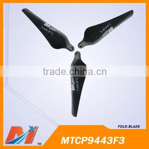 Maytech Quadcopter 9inch 3 Blade Carbon Fiber Propeller for Dji thumbnail-1