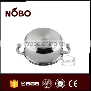 NOBO Steel Handle Indian Stainless Steel Pot/pan Set thumbnail-1