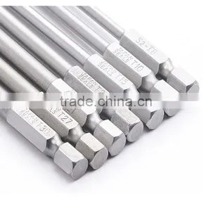 10Pcs T15 Magnetic Torx Screwdriver Bits Set Electric Screwdriver 100mm Length AR-73 thumbnail-2