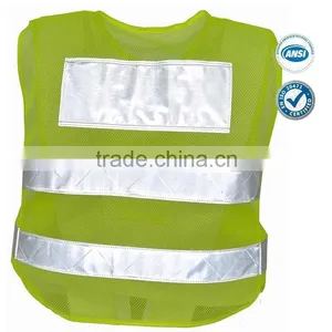 Mesh Fabric Reflective Safety Vest thumbnail-2