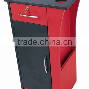 2015 HONGZI Hot Sale Red Painting Salon Trolley thumbnail-2
