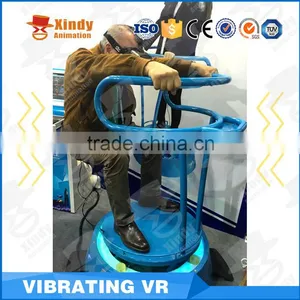 2016 Hotest Amusement Park 5D9D VR Game Theater Vibration Standing Vibration Simulator thumbnail-3