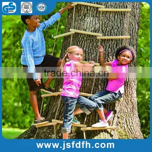 2016 New Arrival Rope Climbing Ladder Wooden Ladder With Good Price thumbnail-6