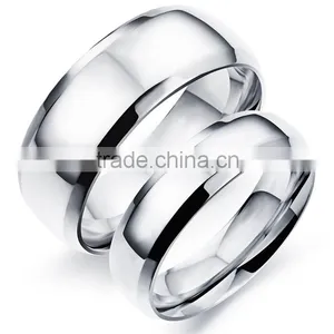 2016 Silver Plated Jewelry Gold Plain Ring Quality Choice thumbnail-2