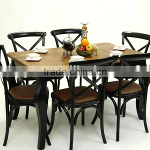 Wooden Dining Table (DT-826-OAK) thumbnail-1