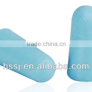 2016 Colorful Foam Blue Ear Plugs Bullet Noise Cancel Foam Ear Plugs (NNR:36db) Hearing Protection High Quality thumbnail-1