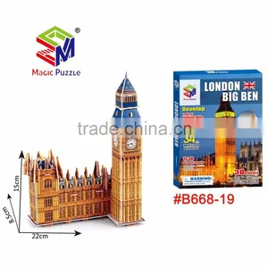 London Tower Bridge 3D Jigsaw Puzzle Type Handcraft Figure by China Supplier thumbnail-4