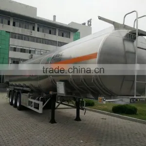2014China TIME GO Manufacturer Tri-axle Fuel Tank Truck Trailer thumbnail-1