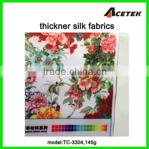 Popular Thickner Silk Textile Dye Sublimation Fabric thumbnail-2